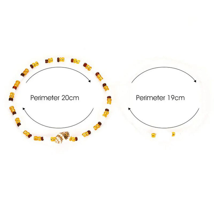 Bohemian pearl bracelet "Sunset Soirée" – Elegant & natural